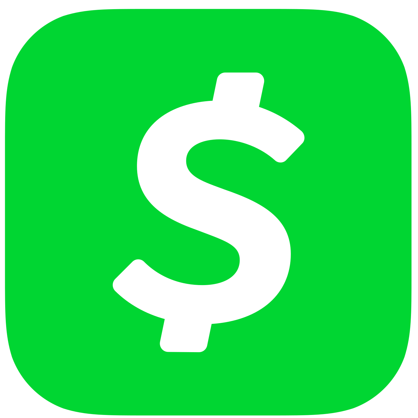 Clickable CashApp logo